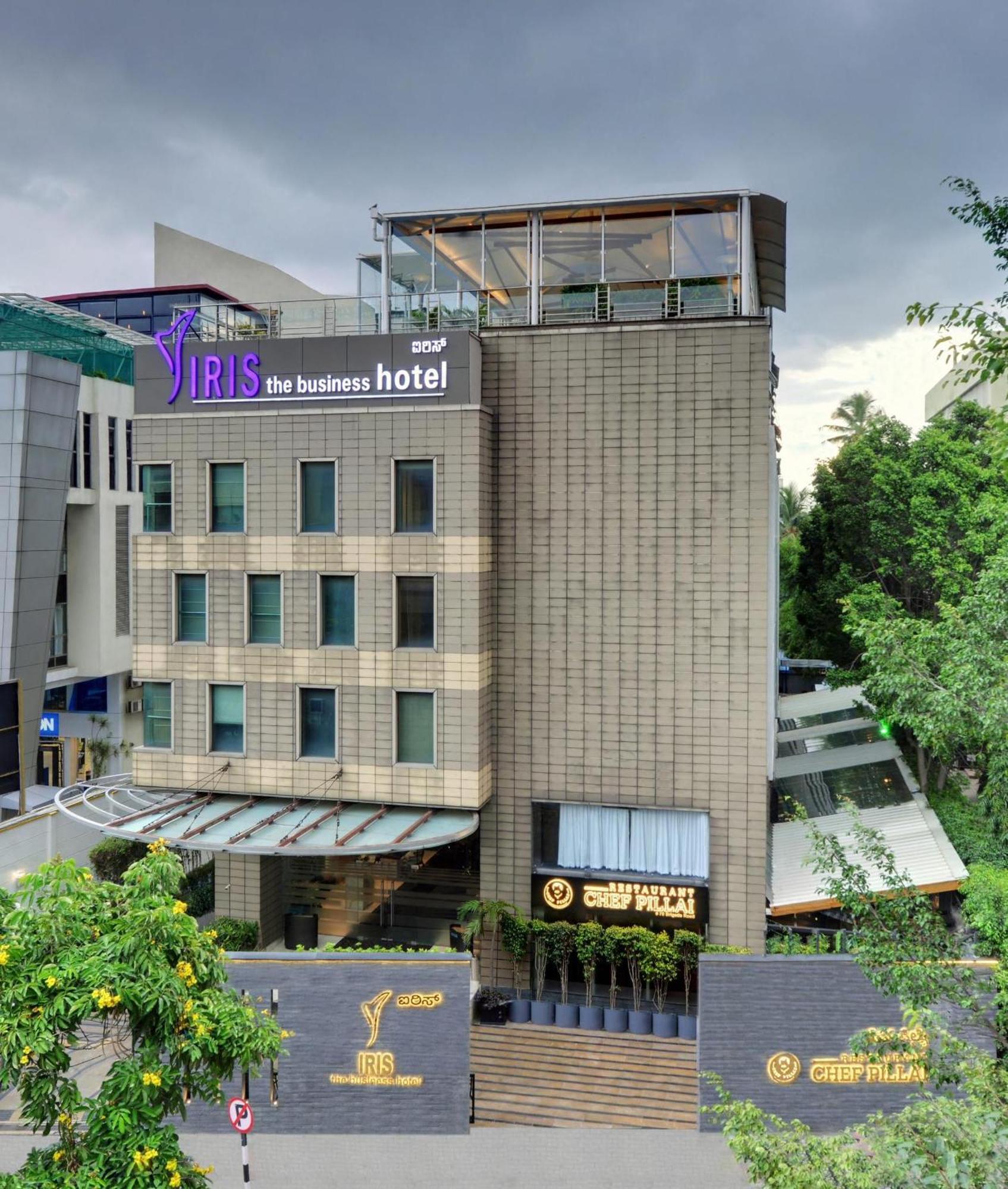 Iris The Business Hotel Бангалор Экстерьер фото